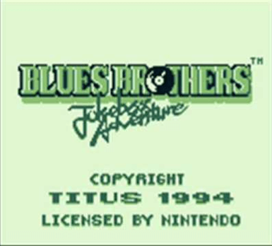 Blues Brothers Jukebox Adventure screenshot 2 for GameBoy
